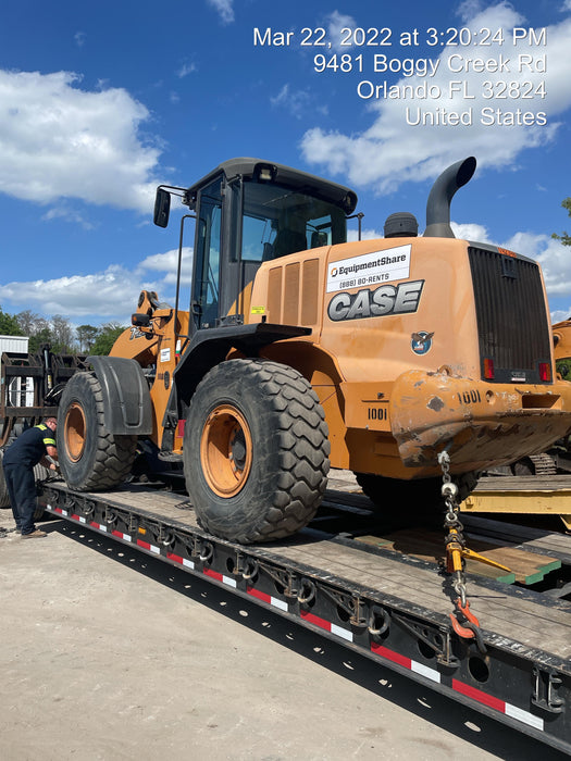 2016 Case 721F CLOSED CAB, JRB 416 STYLE HYD COUPLER