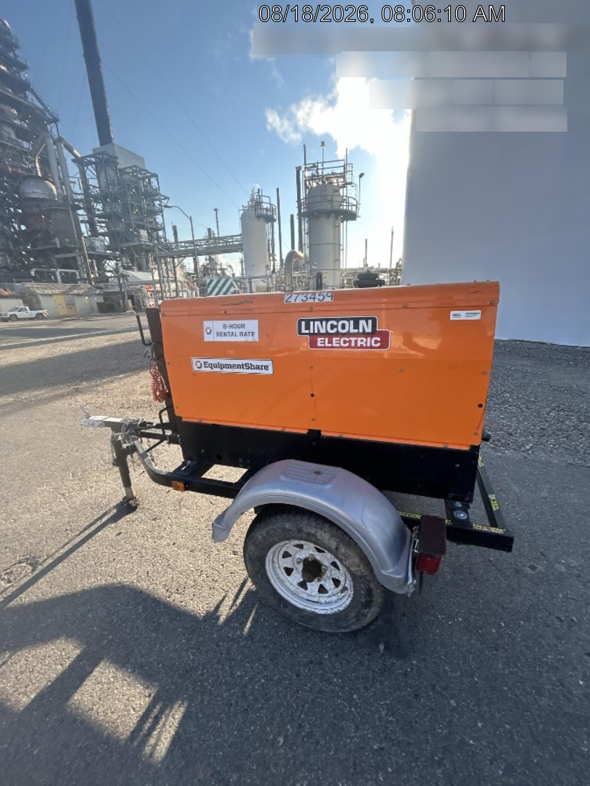 2022 Lincoln Electric LE400 Kubota V1505, Trlr, Cable Rack, Light Kit, ES Decals, T3