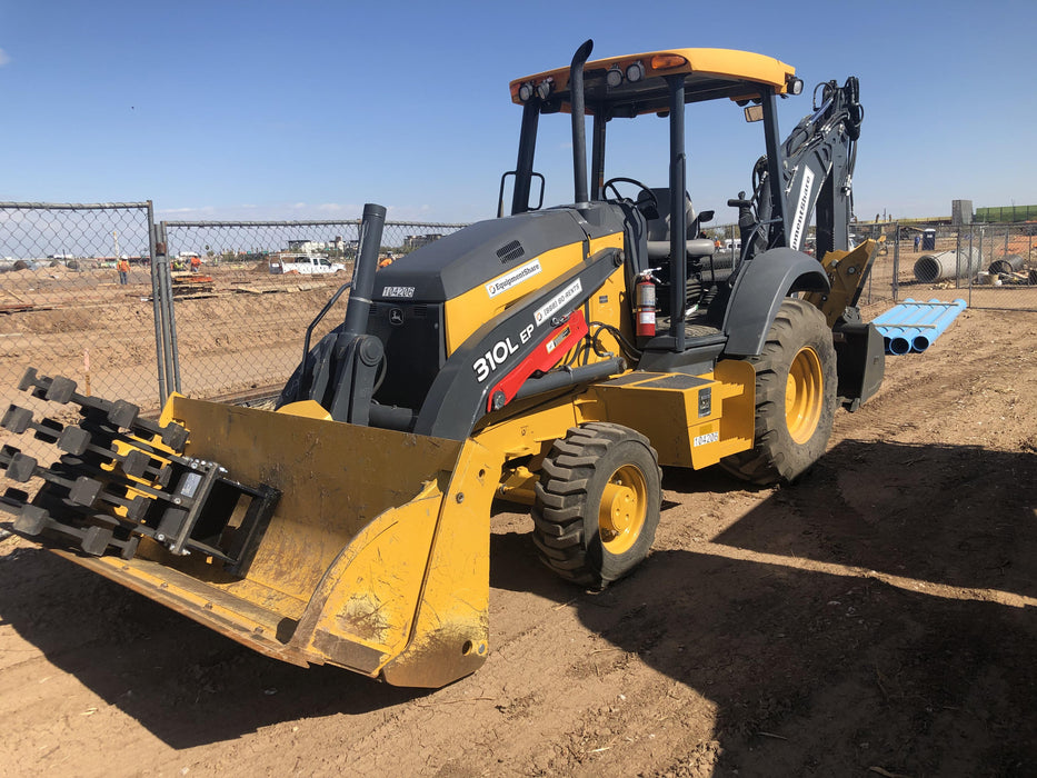 2020 John Deere 310LEP - Extendable Stick Canopy, 4WD, Extendable Stick, Pilot Controls, 2 Way Hydraulics, TAG Manual QC