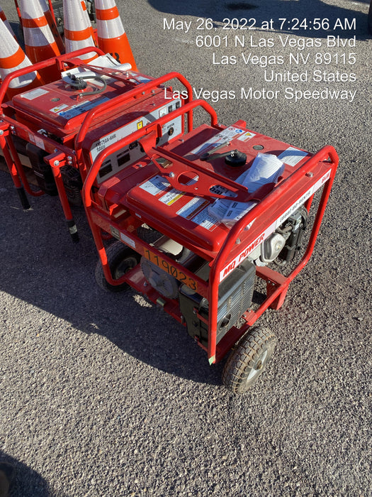 2020 Multiquip GA6HR Gen 6kW Honda GX340 GFCI Wheel Kit