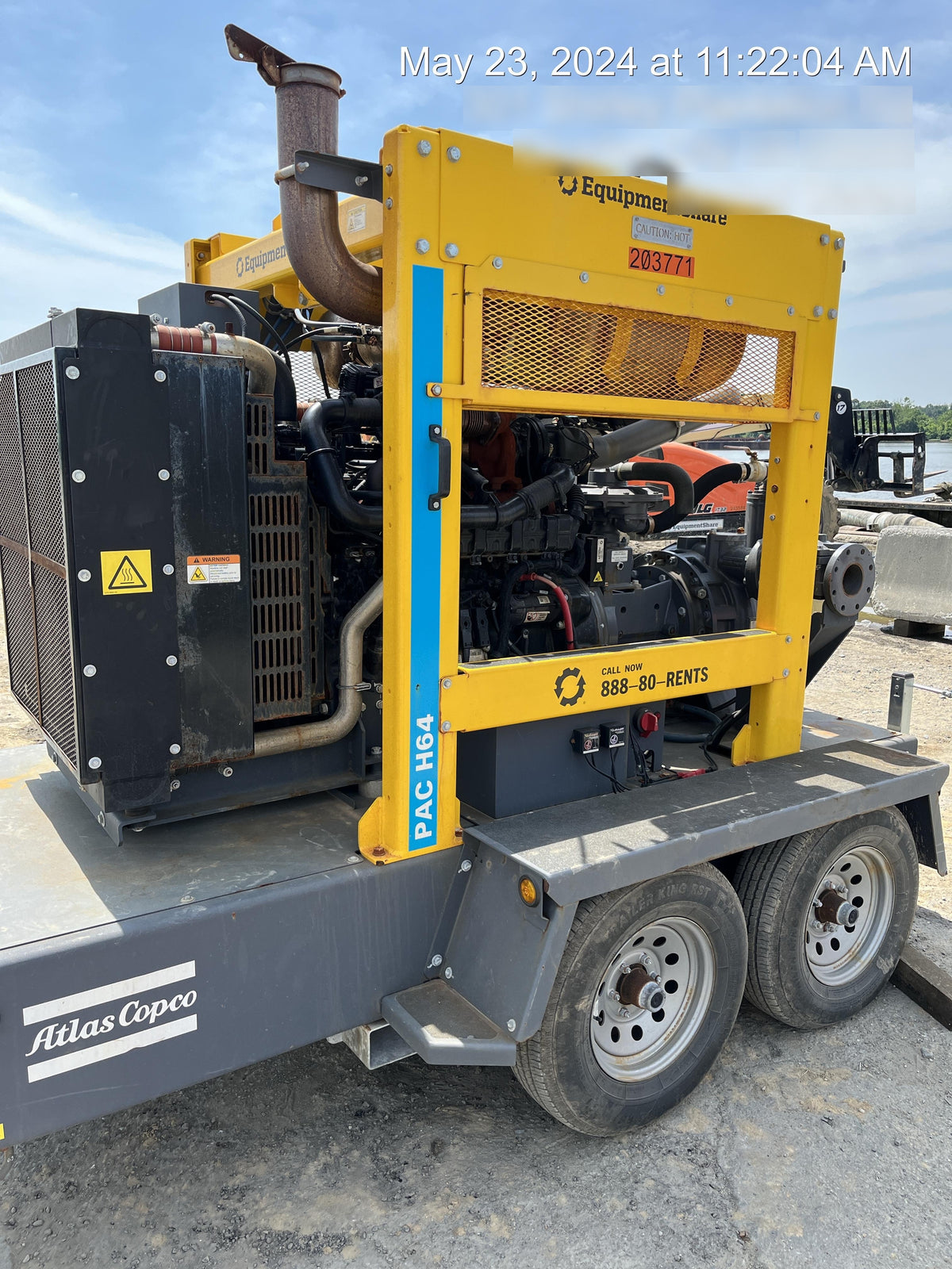 2022 ATLAS COPCO PAC H64 JD