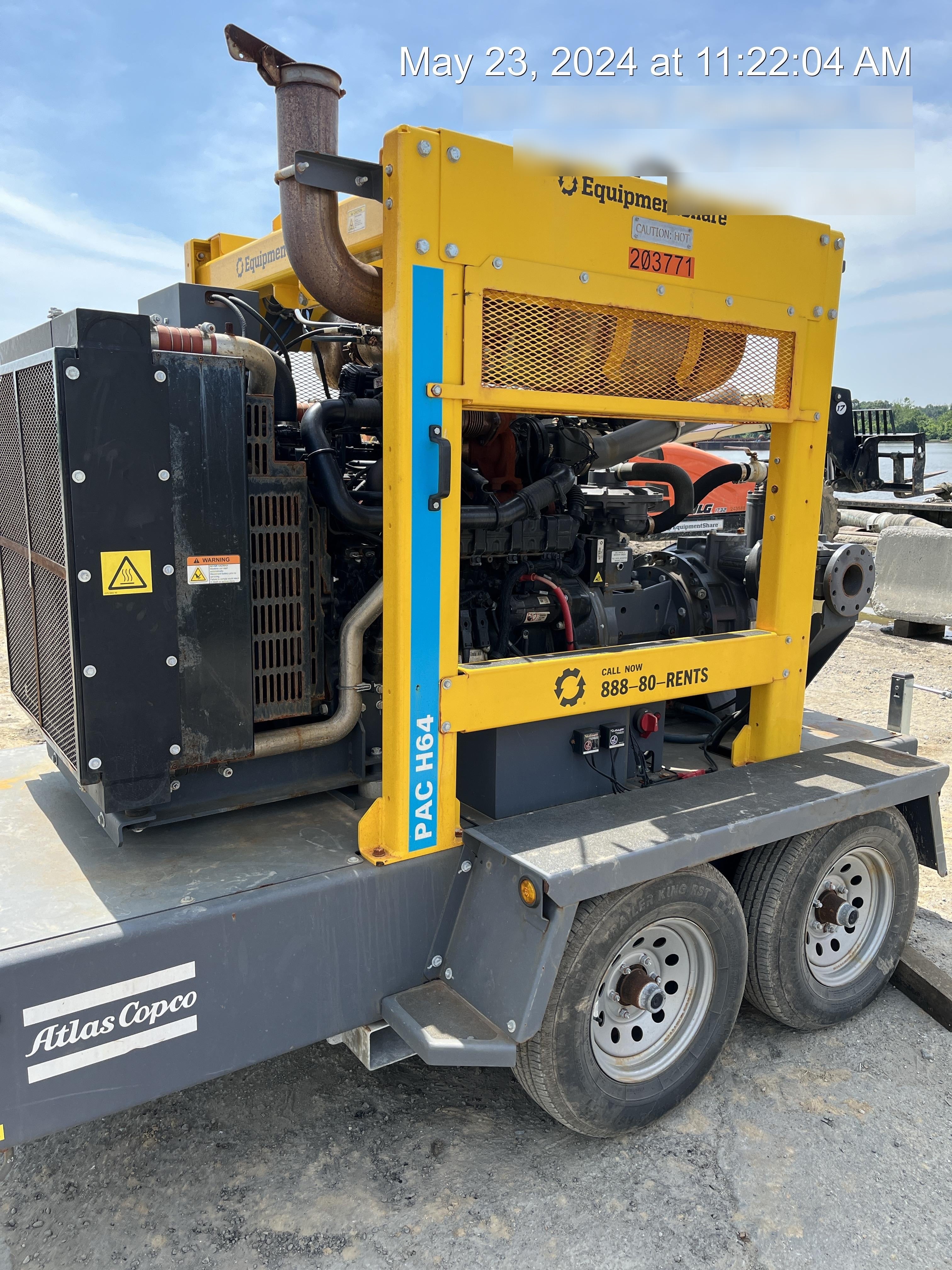 2022 ATLAS COPCO PAC H64 JD