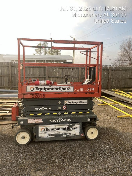 2019 Skyjack SJIII-3219 Standard Options, Trojan Batteries