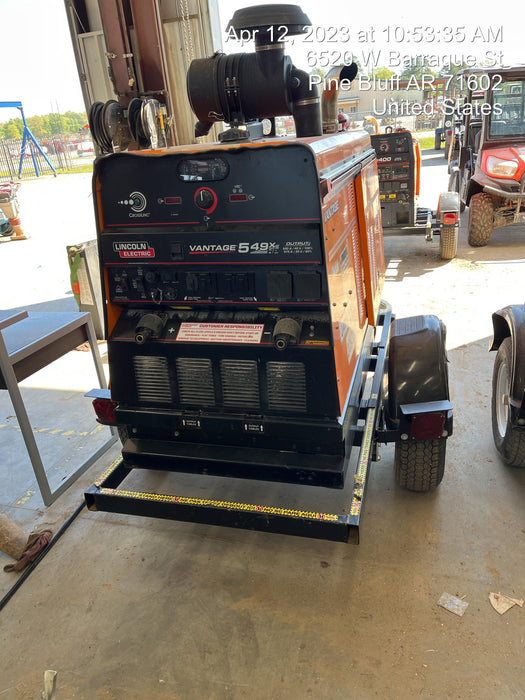 2022 Lincoln Electric Vantage 549X VANTAGE 549X READY-PAK 3