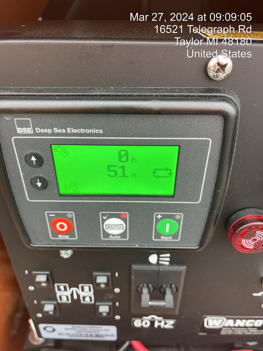 2024 Wanco WLTT-4MM4K Diesel, Deep Sea Controller, Shore Power Plug, Auto Start, (4) 350W LED Floodlights, 4kW Generator, 60 Gal Fuel Tank, 2" Ball, T3