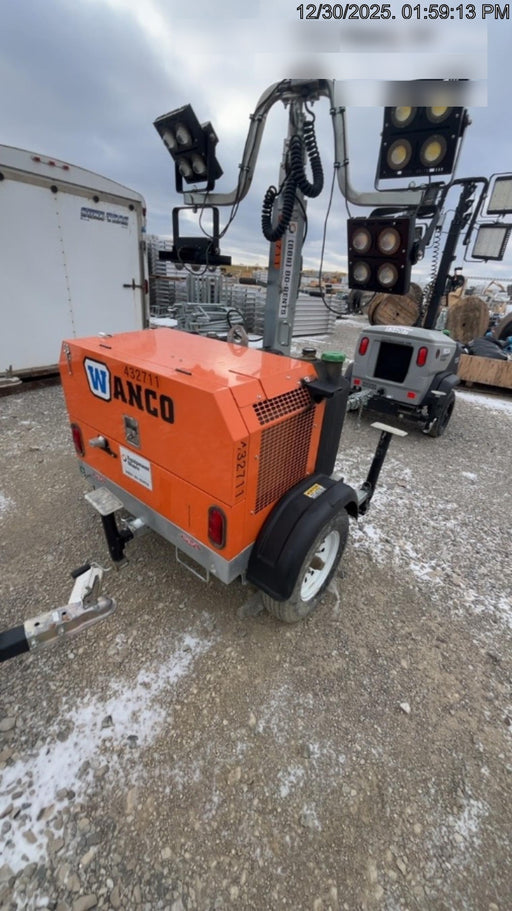 2024 Wanco WLTT-4MM4K Diesel, Deep Sea Controller, Shore Power Plug, Auto Start, (4) 350W LED Floodlights, 4kW Generator, 60 Gal Fuel Tank, 2" Ball, T3