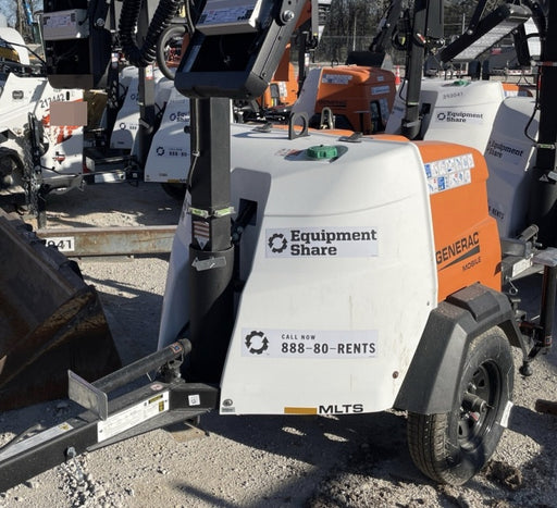 2024 Generac MLT2 Diesel, Flex Switch 120V Input, Powerzone Controller, 
(4) 320W LED Lights, 4kW Generator, 39.9 Gal Fuel Tank, 2" Ball, T3