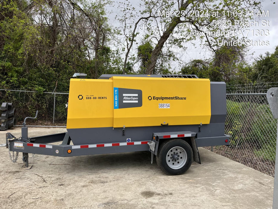 2024 ATLAS COPCO XAS 850