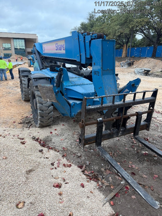 2017 Genie GTH-1056 Genie GTH1056, Solid Tires, 60" carriage, Open ROPS