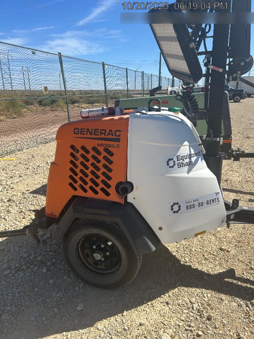 2024 Generac MLT2 Diesel, Flex Switch 120V Input, Powerzone Controller, 
(4) 320W LED Lights, 4kW Generator, 39.9 Gal Fuel Tank, 2" Ball, T3