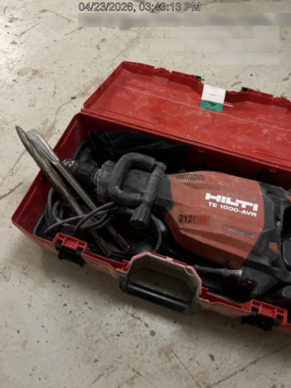 2022 HILTI TE 1000-AVR