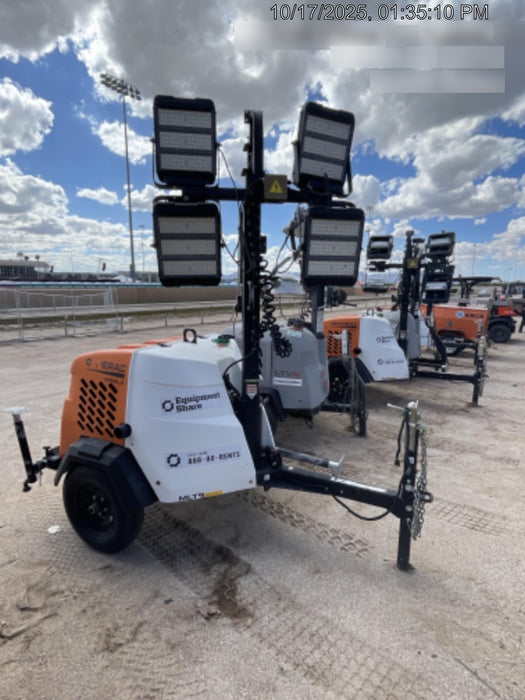 2024 Generac MLT2 Diesel, Flex Switch 120V Input, Powerzone Controller, 
(4) 320W LED Lights, 4kW Generator, 39.9 Gal Fuel Tank, 2" Ball, T3