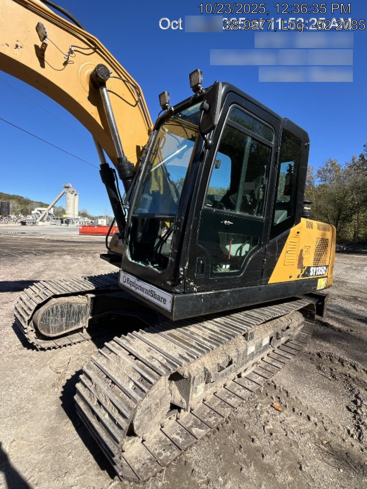 2019 SANY SY135C