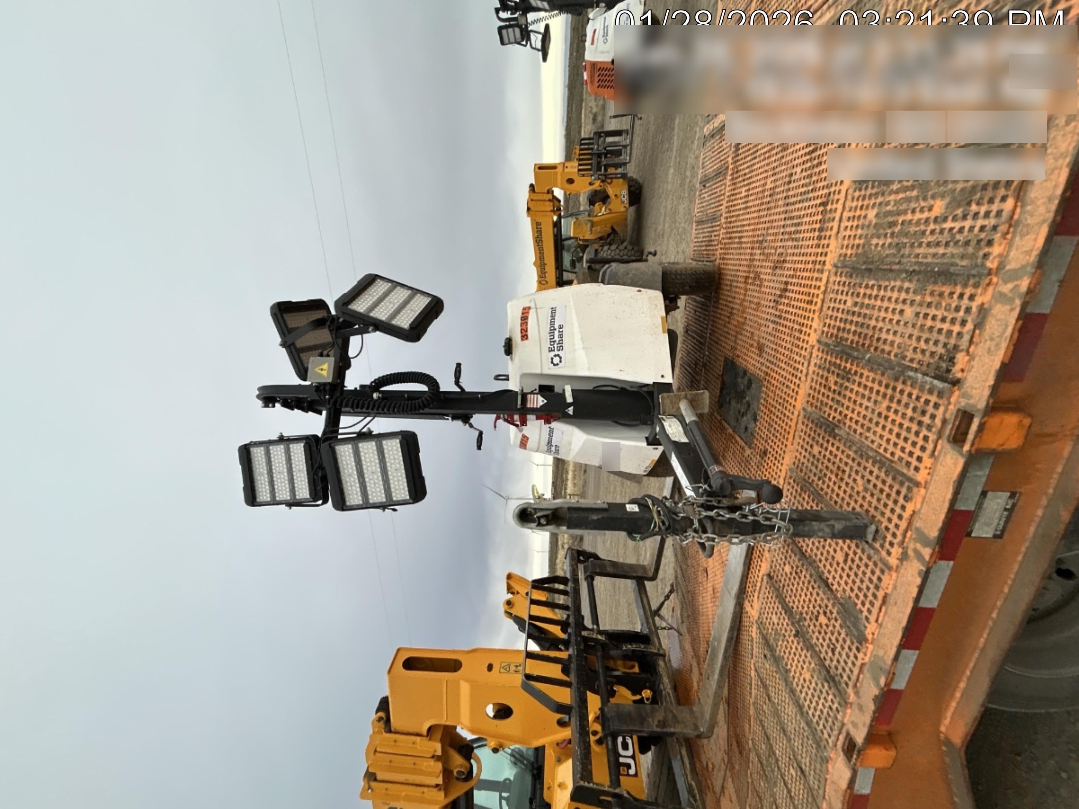 2023 Generac MLT2 Diesel, Flex Switch 120V Input, Powerzone Controller, (4) 320W LED Lights, 4kW Generator, 39.9 Gal Fuel Tank, 2" Ball, T3