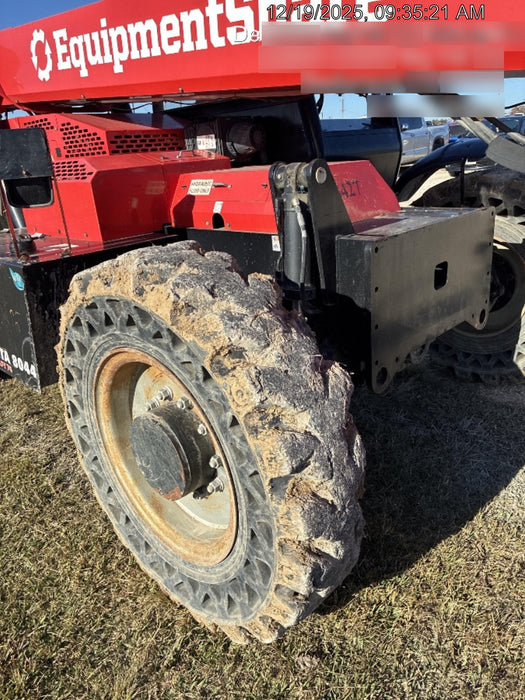 2019 Manitou MTA8044 74hp T4F, Open ROPS, Cab and Boom LED work lights, Auxiliary Hydraulics, Solid Tires, Amber strobe, Lift Hook 66" Carriage, 60" Forks