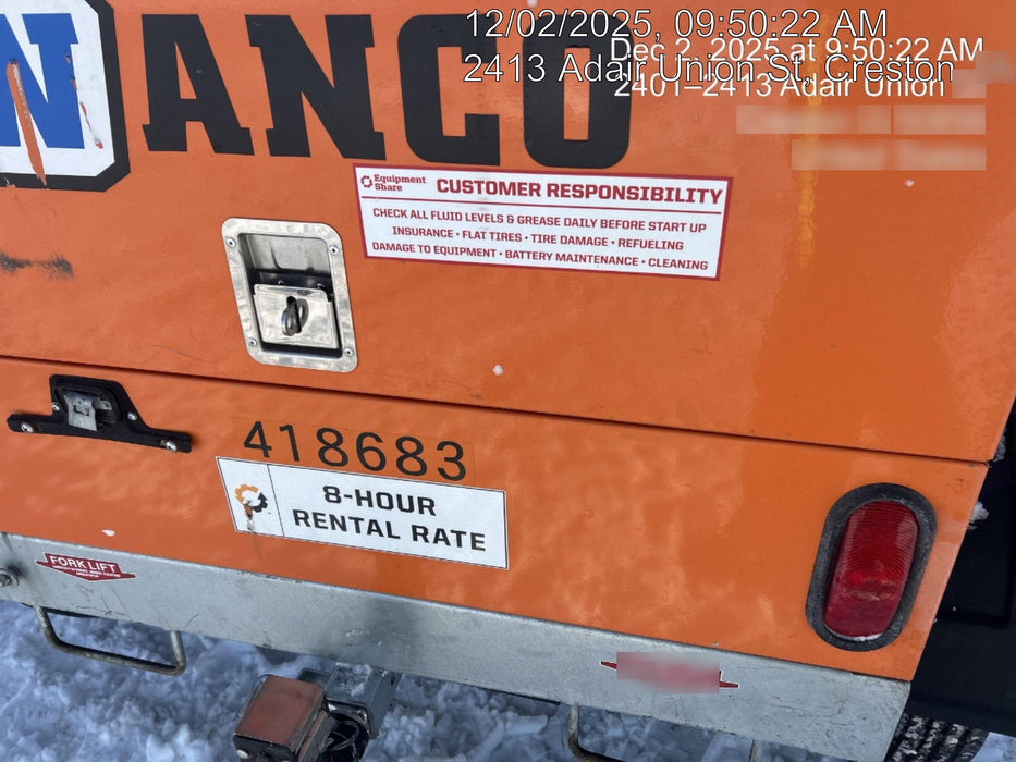 2024 Wanco WLTT-4MM4K Diesel, Deep Sea Controller, Shore Power Plug, Auto Start, (4) 350W LED Floodlights, 4kW Generator, 60 Gal Fuel Tank, 2" Ball, T3