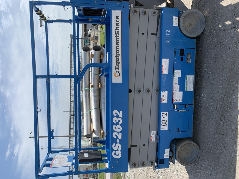 2018 Genie GS-2632 GENIE GS-2632 w/Fixed Rail, Chain Entry