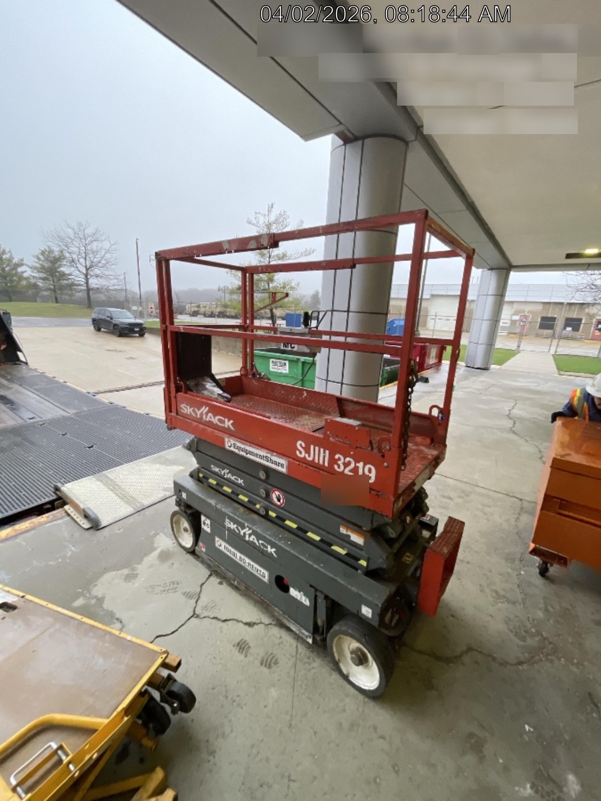 2018 Skyjack SJIII-3219 Standard Rental Specs