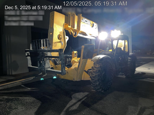 2020 JCB 512-56 Canopy, 74 HP, Solid Tires, STD Worklight, Beacon, Aux Hydraulics, Lifting Eye, Backup Alarm w/66" Carriage, 60" Forks