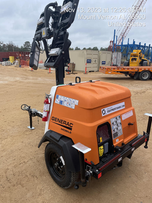 2023 Generac MLT2 Diesel, Flex Switch 120V Input, Powerzone Controller, 
(4) 320W LED Lights, 4kW Generator, 39.9 Gal Fuel Tank, 2" Ball, T3