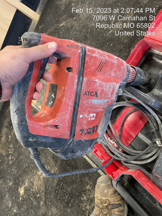 2020 HILTI TE 60-ATC/AVR