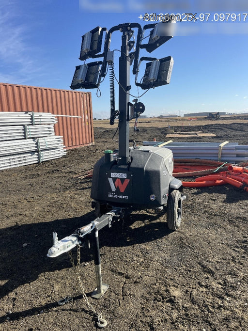 2024 Wacker Neuson LTT4 Diesel, Kohler KDW702, Deep Sea Controller, Auto Start, LED 320W, Bypass Outlet, T3