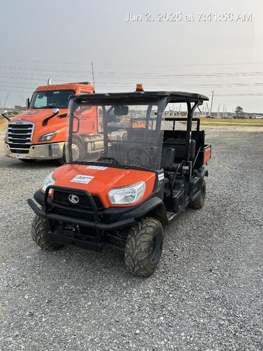 2021 Kubota RTV-X1140W-H Plastic Canopy, Windshield Acrylic Clear, LED Strobe Light, Wire Harness Kit, Back up Alarm