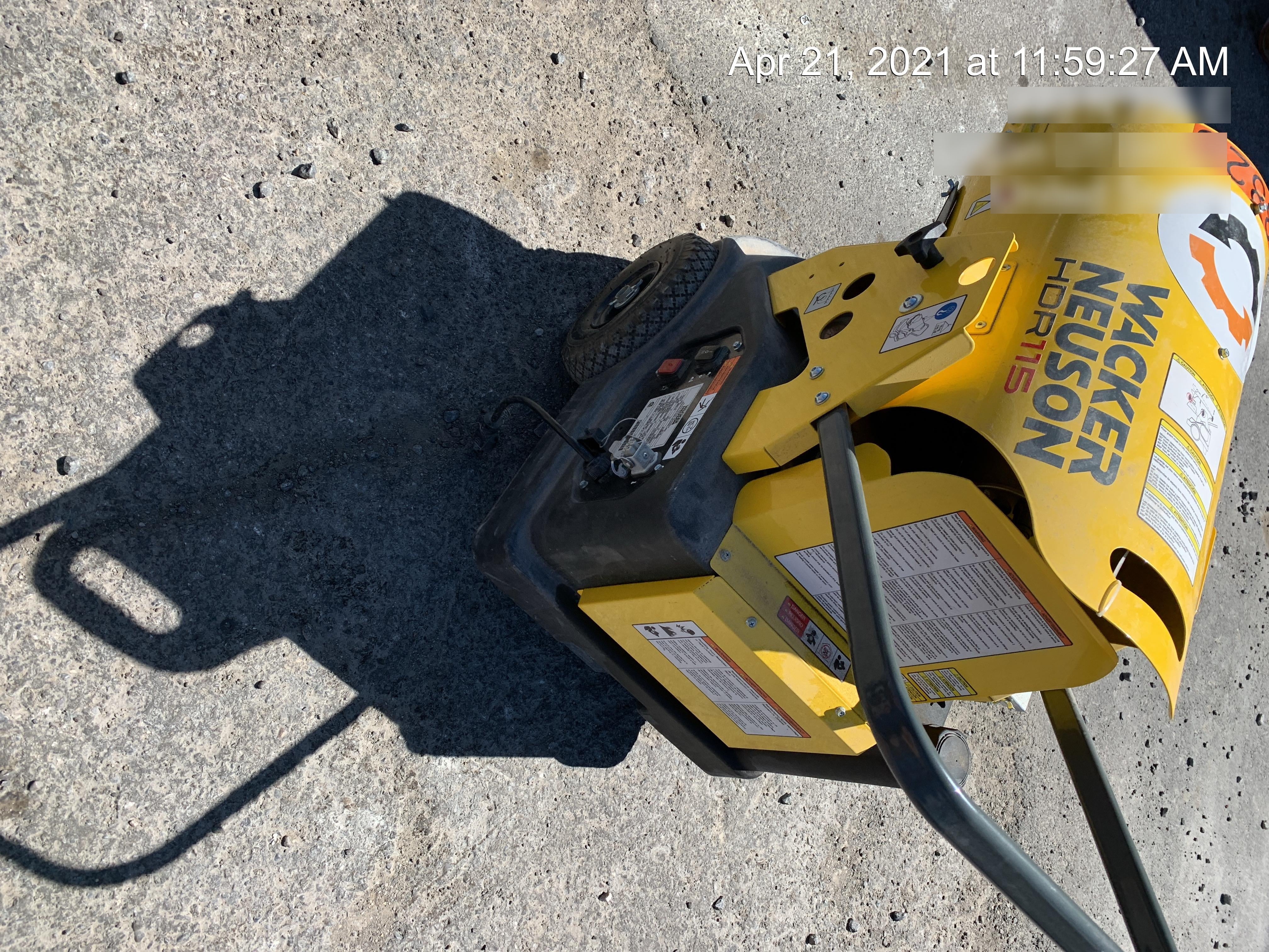 2019 WACKER NEUSON HDR115