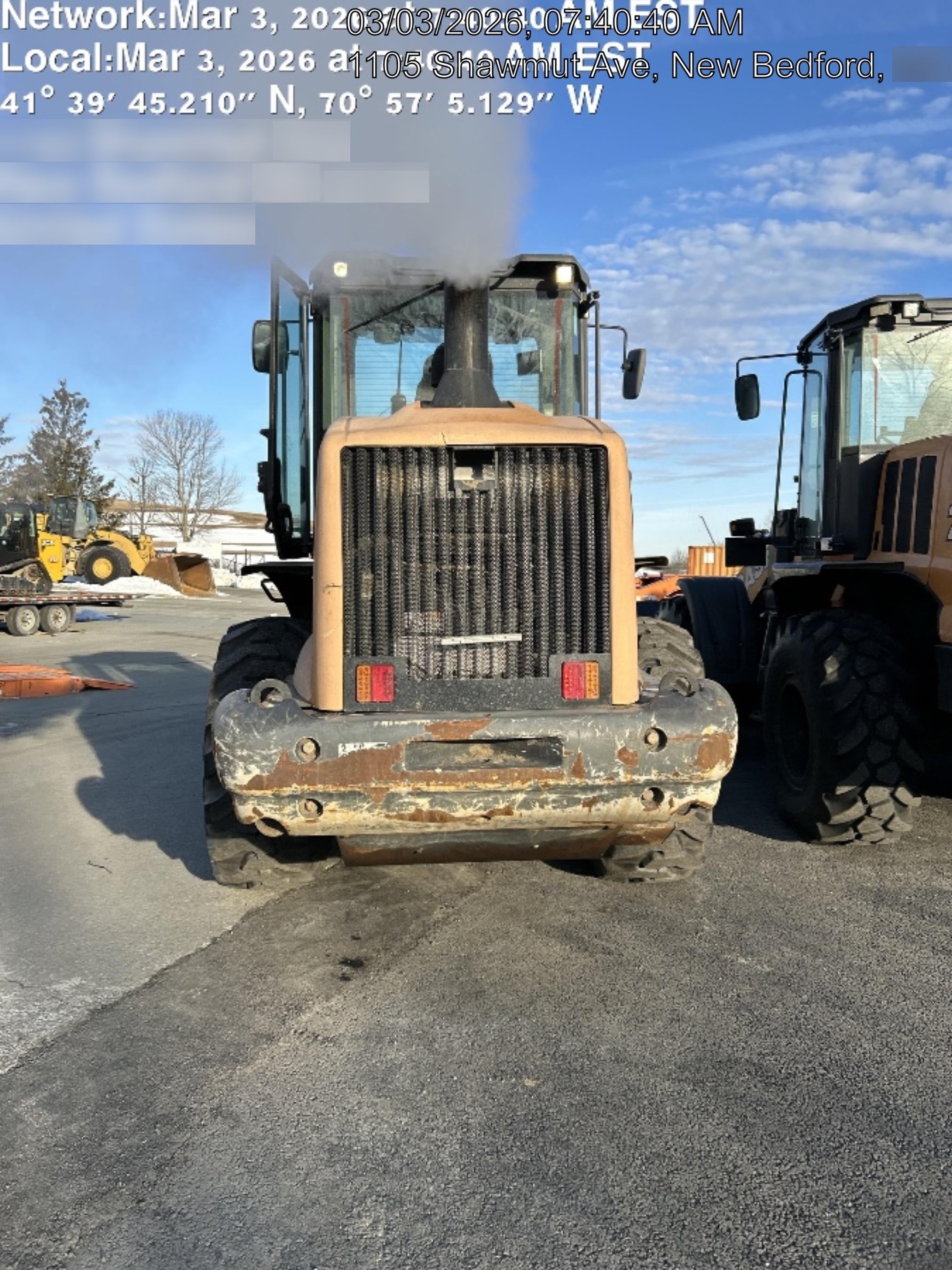 2019 Case 621G CLOSED CAB, 1 FUNCTION, JRB 416 STYLE HYD COUPLER