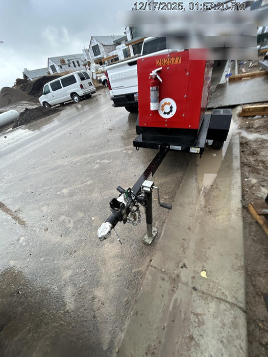 2022 Shindaiwa DGW400MDL Kubota D902 Engine, 23 HP, Dual Op Welder, Wire, Arc, Droop Stick, Tig, and CC Stick Functionality, Simulphase, 3 Phase and 1 Phase Gen Output, Single Axle NB Trlr, Slr Trckl Chrg 12V 12W, Fire Ext