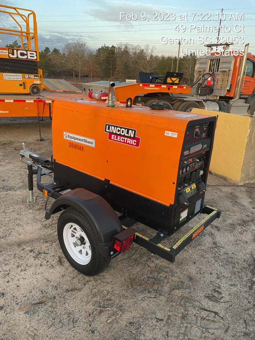 2022 Lincoln Electric LE400 Kubota V1505, Trlr, Cable Rack, Light Kit, ES Decals, T3