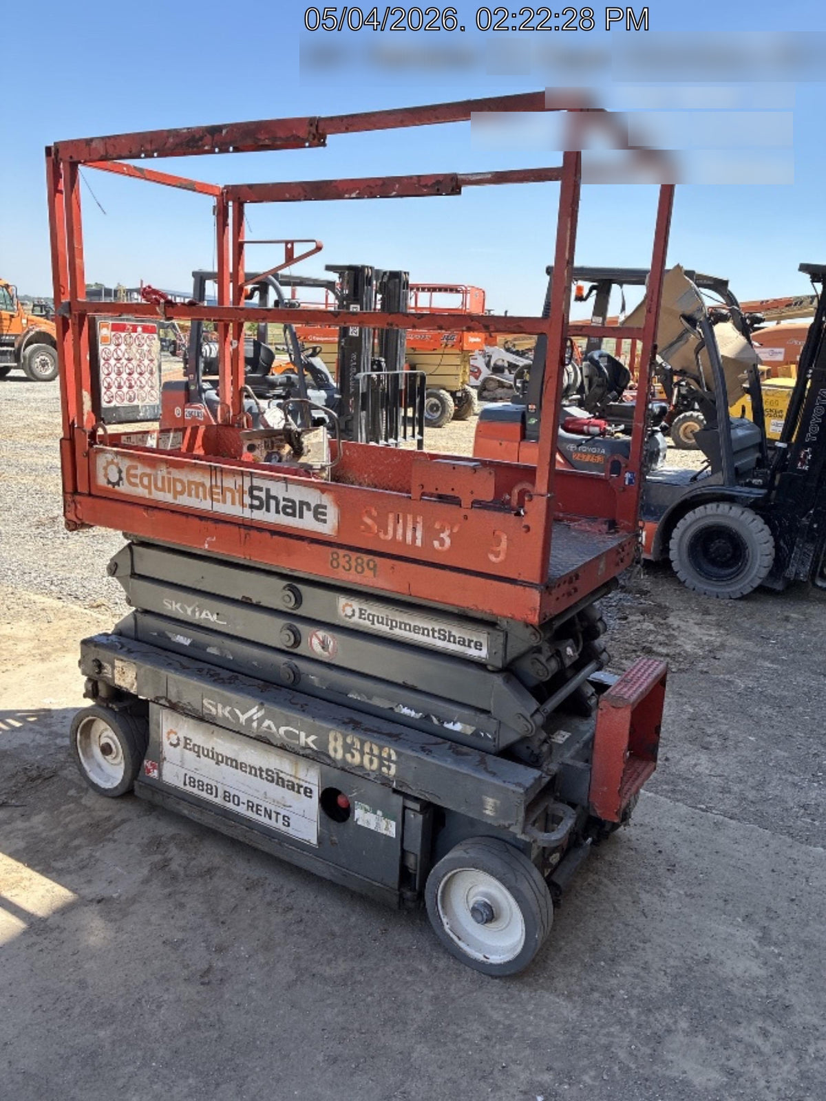 2018 SKYJACK SJIII-3219