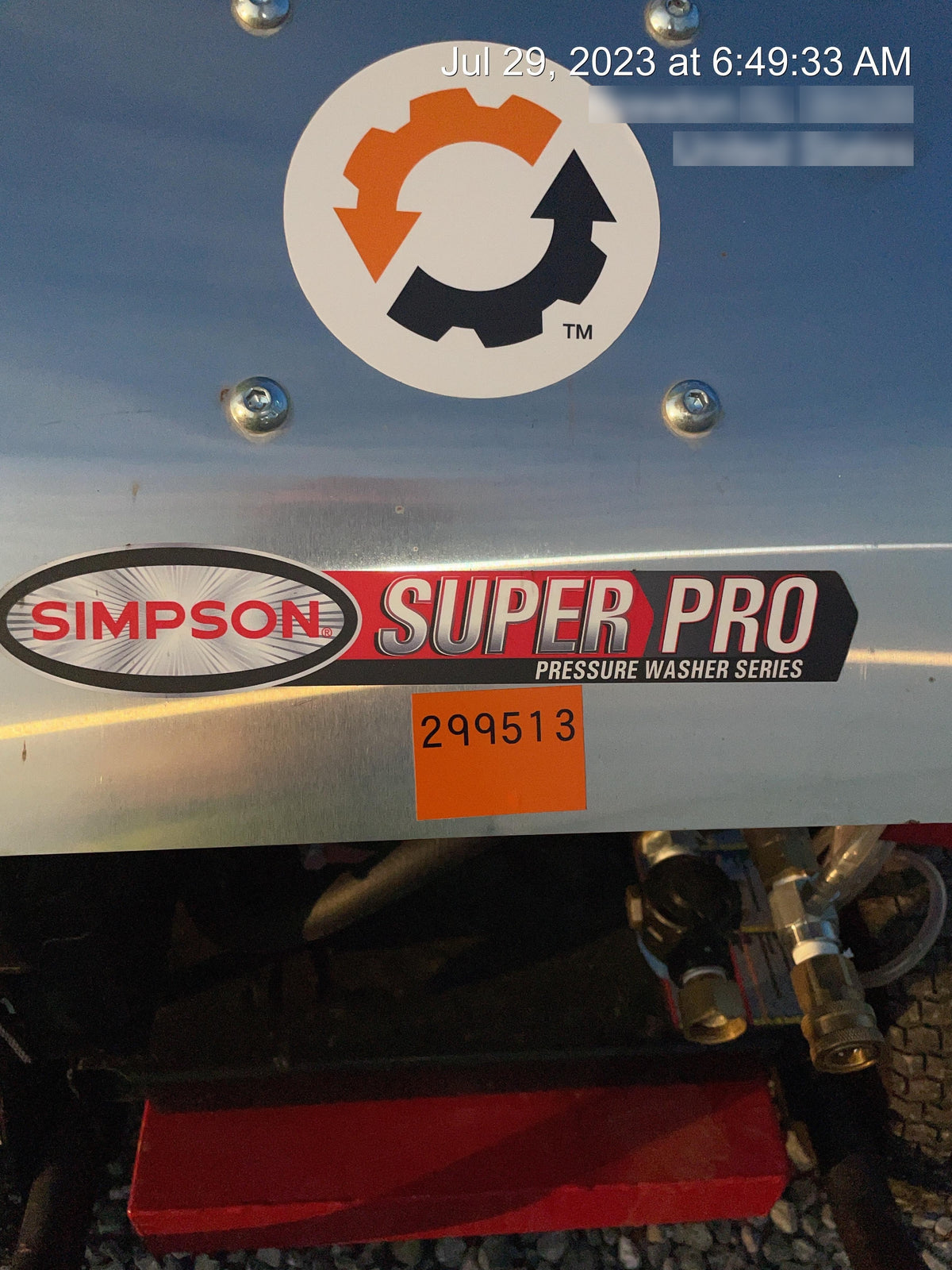 2023 SIMPSON SRC5050143E