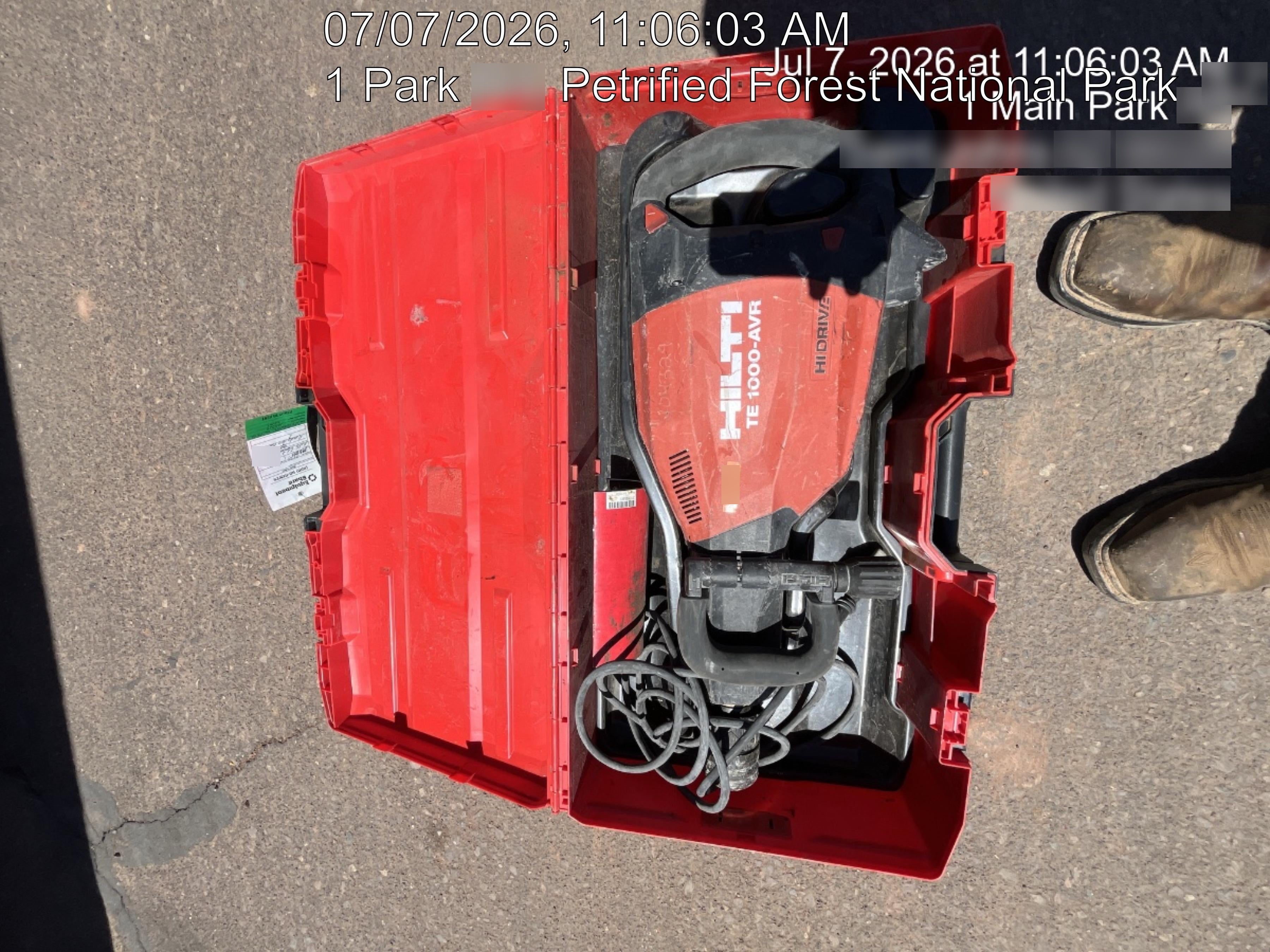 2020 HILTI TE 1000-AVR