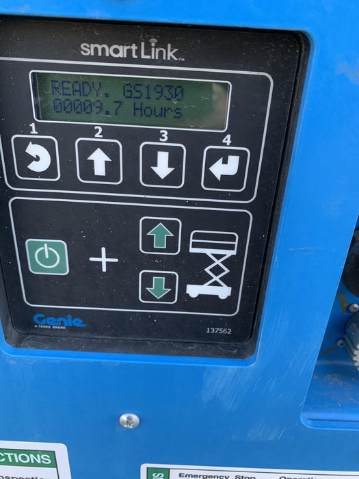 2020 Genie GS-1930 Solid Non Marking Tires, Beacon, Folding rails with half height swing gate, 800W Inverter