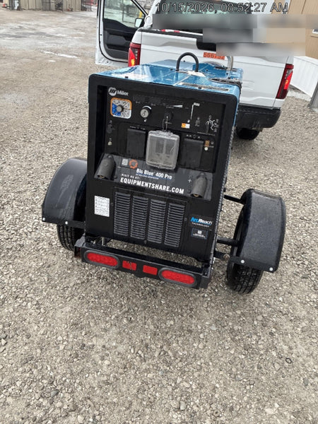 2025 MILLER ELECTRIC BIG BLUE 400