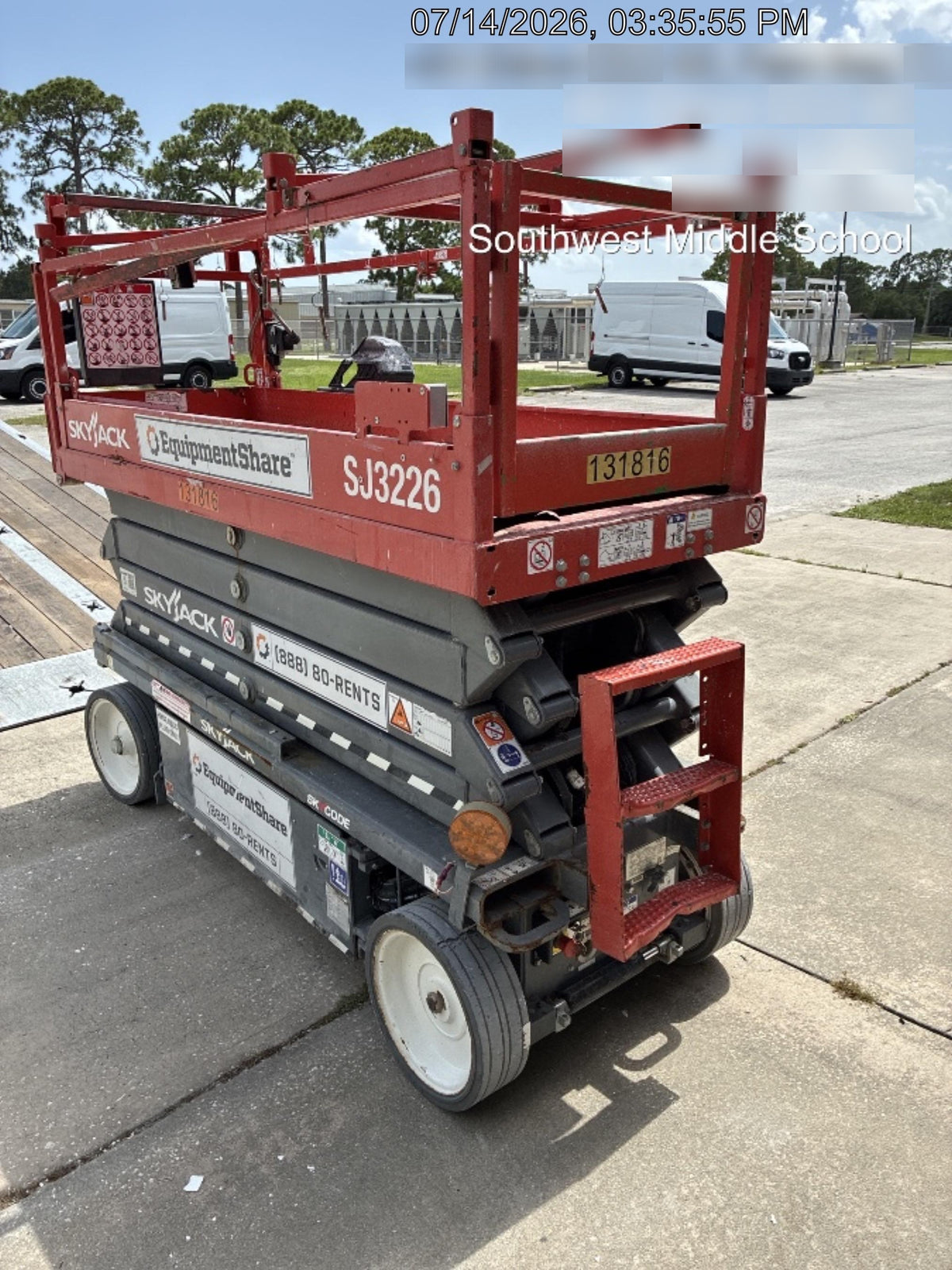 2021 SKYJACK SJ3226