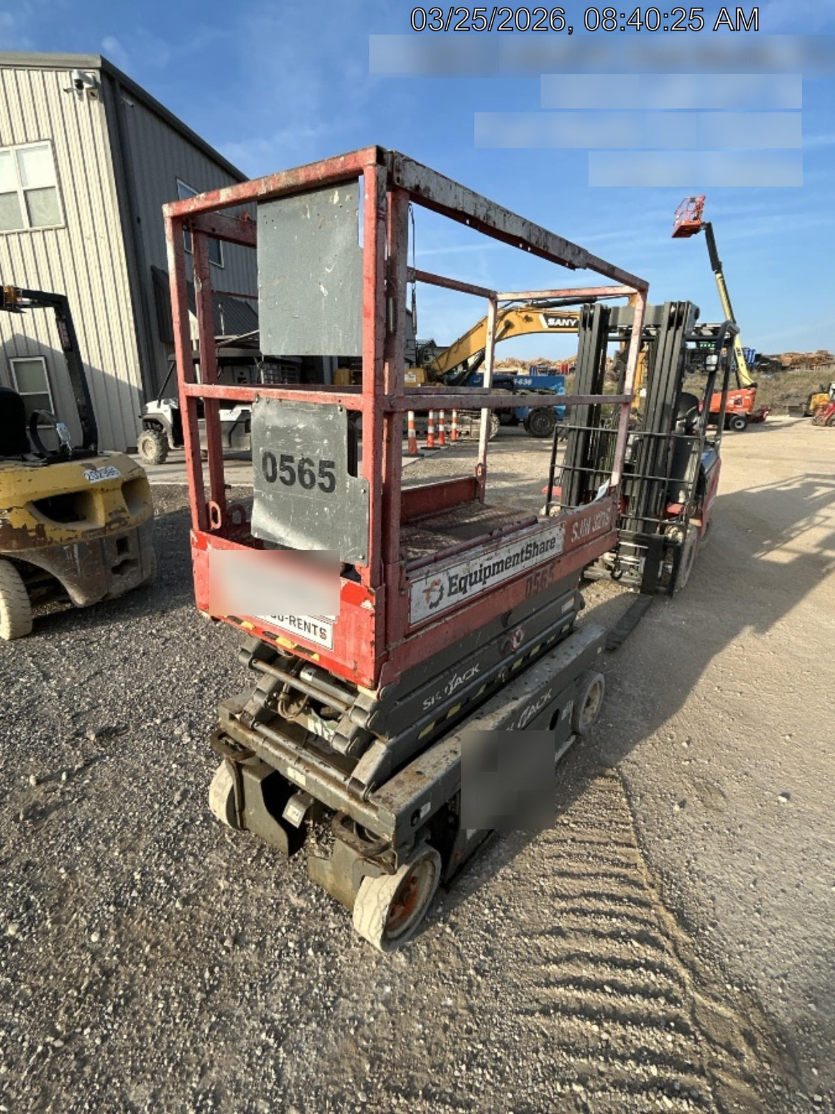 2015 Skyjack SJIII-3219 19' Scissor Lift