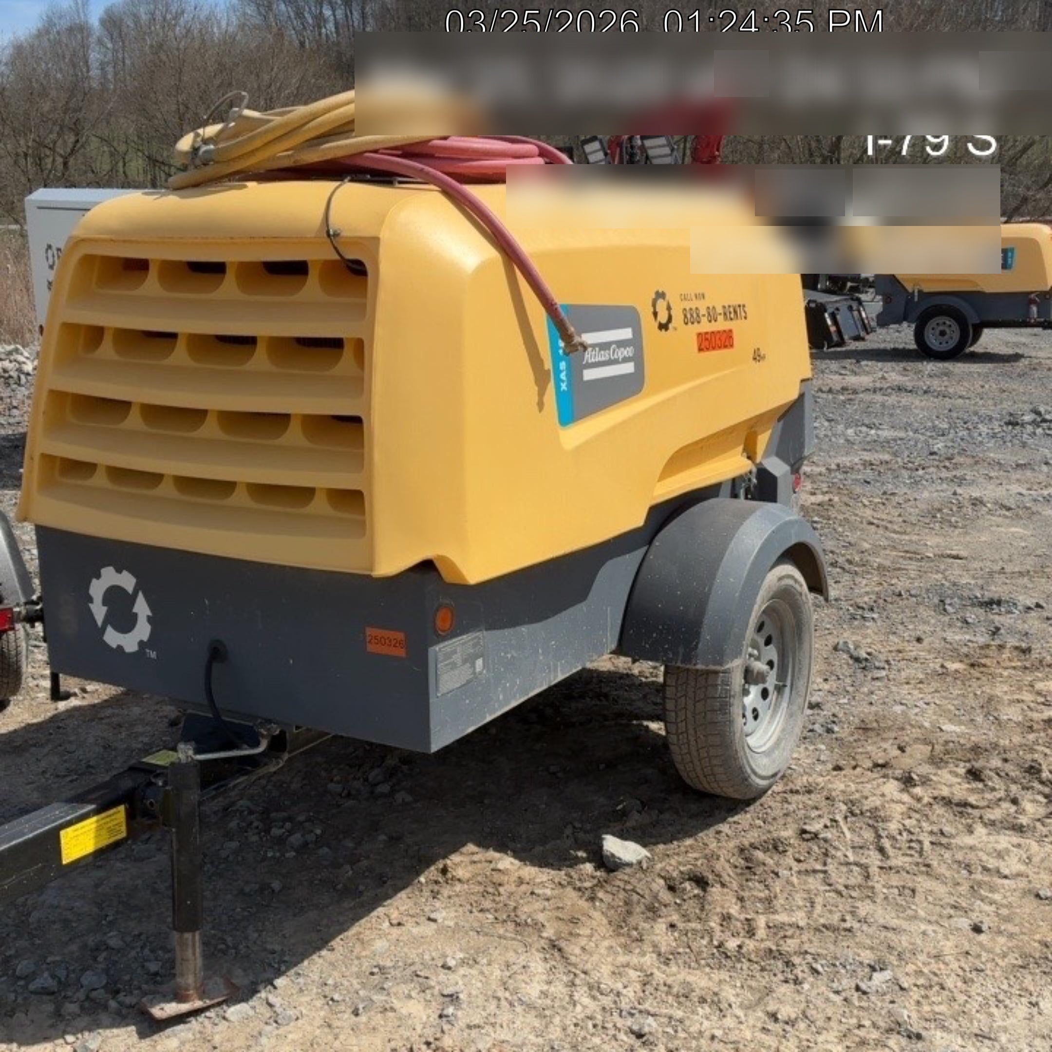2022 ATLAS COPCO XAS188 CWK