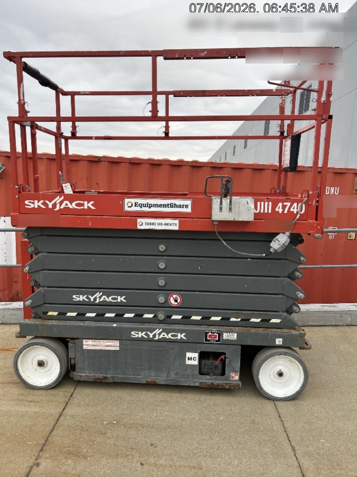 2018 SKYJACK SJIII-4740