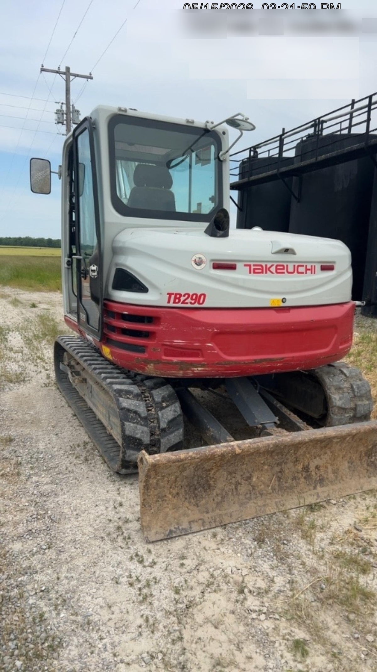 2022 TAKEUCHI TB290-CR