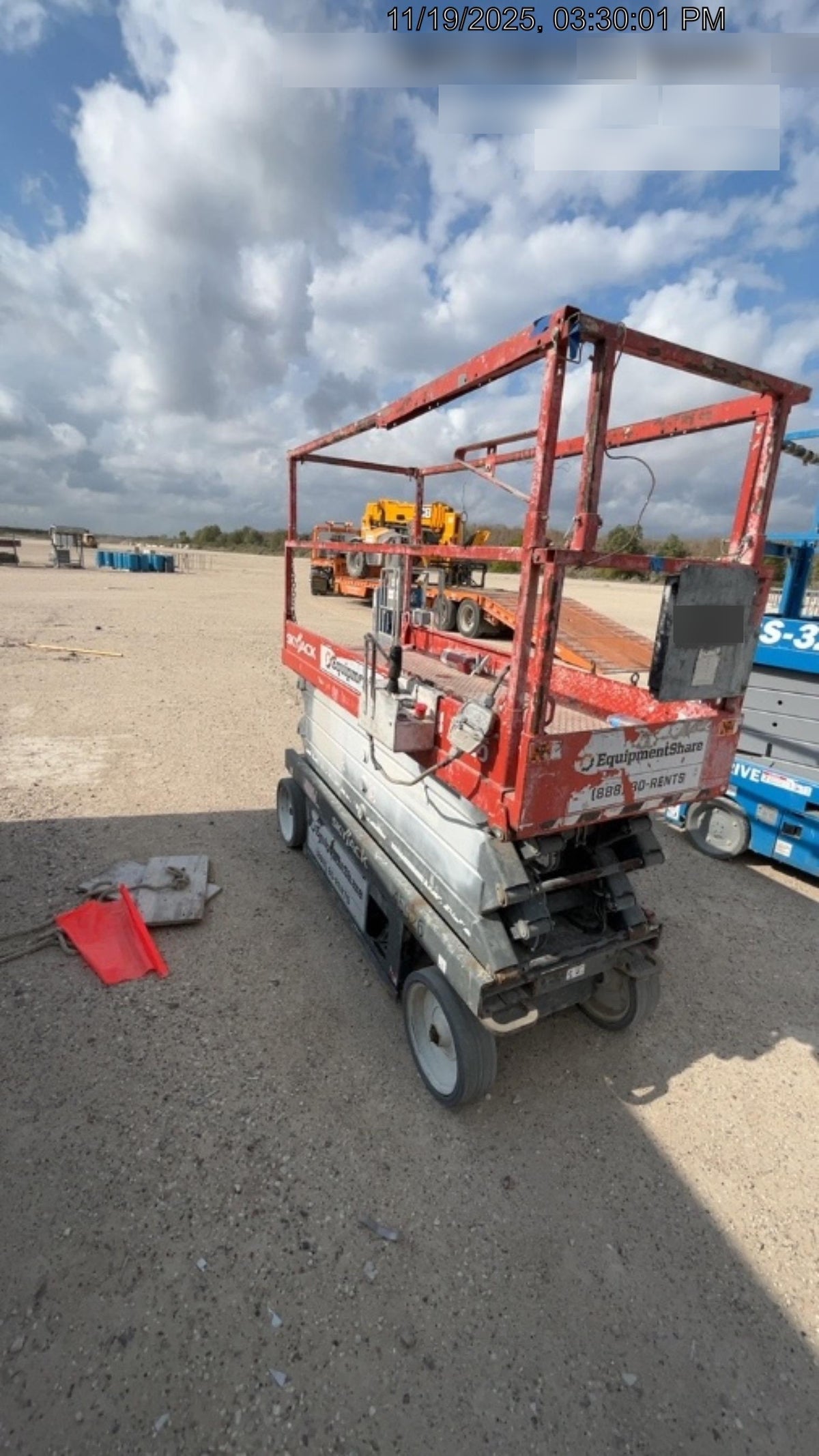 2019 Skyjack SJIII-3226 Standard Options, Trojan Batteries