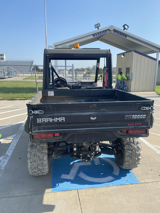 2021 Yanmar YU1000 Canopy, Steel Wheel, Poly WindShield, Beacon, Backup Alarm