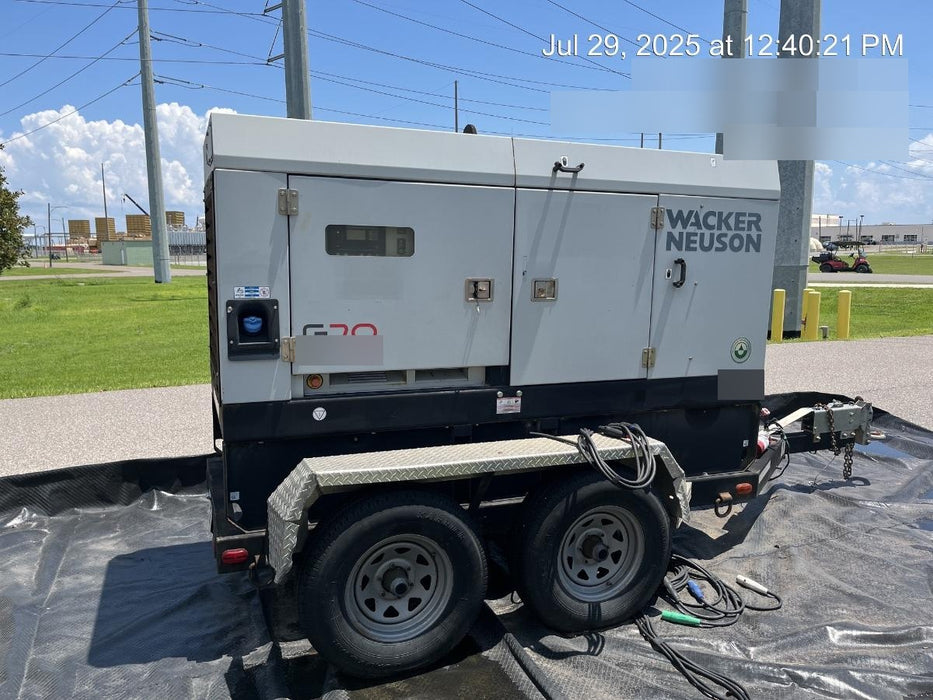 2018 WACKER NEUSON G70