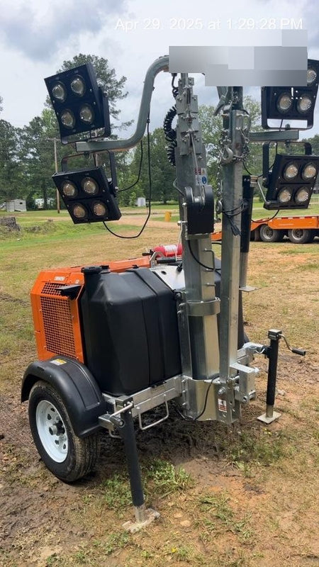2024 Wanco WLTT-4MM4K Diesel, Deep Sea Controller, Shore Power Plug, Auto Start, (4) 350W LED Floodlights, 4kW Generator, 60 Gal Fuel Tank, 2" Ball, T3