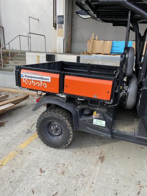 2022 Kubota RTV-X1140W-H Plastic Canopy, Windshield Acrylic Clear, LED Strobe Light, Wire Harness Kit, Back up Alarm