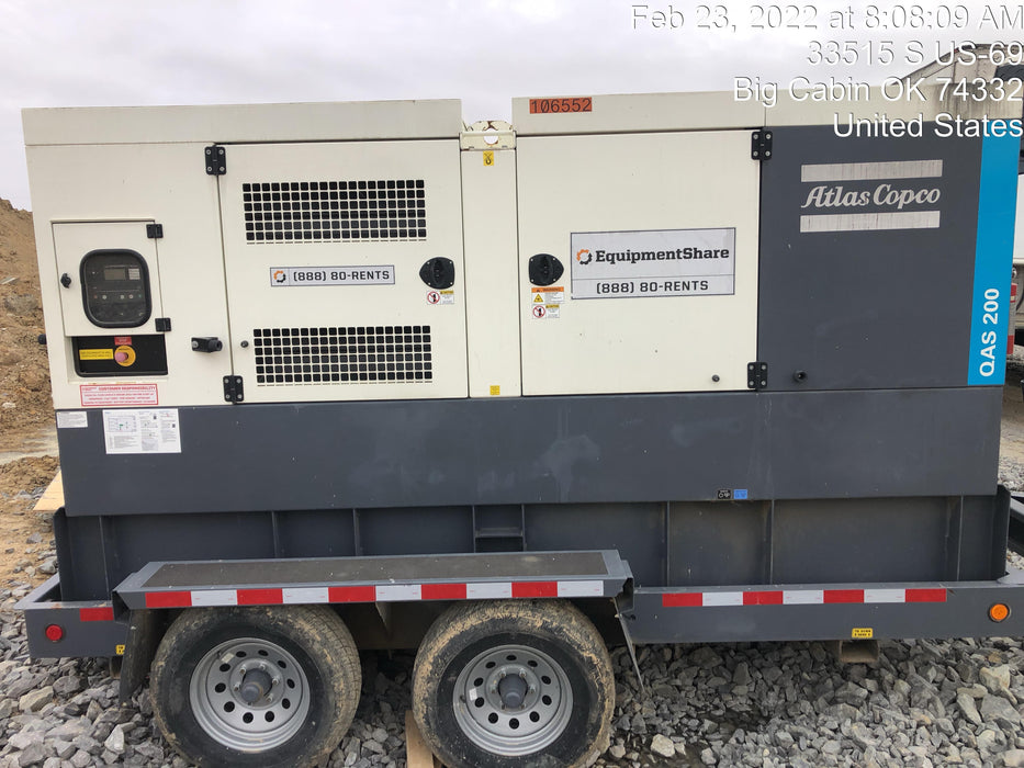 2020 ATLAS COPCO QAS200