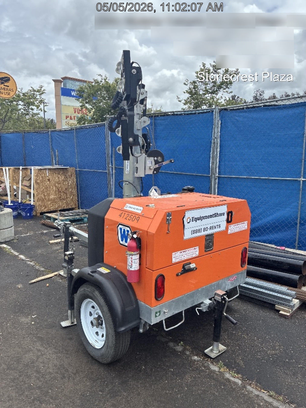 2024 Wanco WLTT-4MM4K Diesel, Deep Sea Controller, Shore Power Plug, Auto Start, (4) 350W LED Floodlights, 4kW Generator, 60 Gal Fuel Tank, 2" Ball, T3