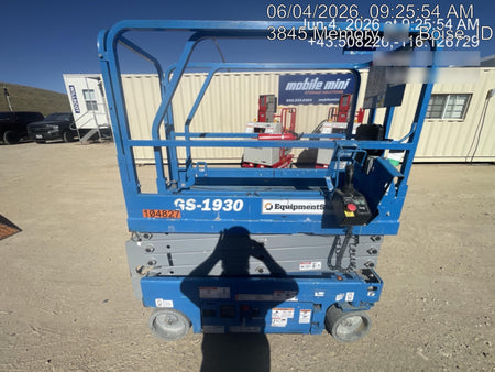 2020 Genie GS-1930 Standard Machine, 800W Inverter
