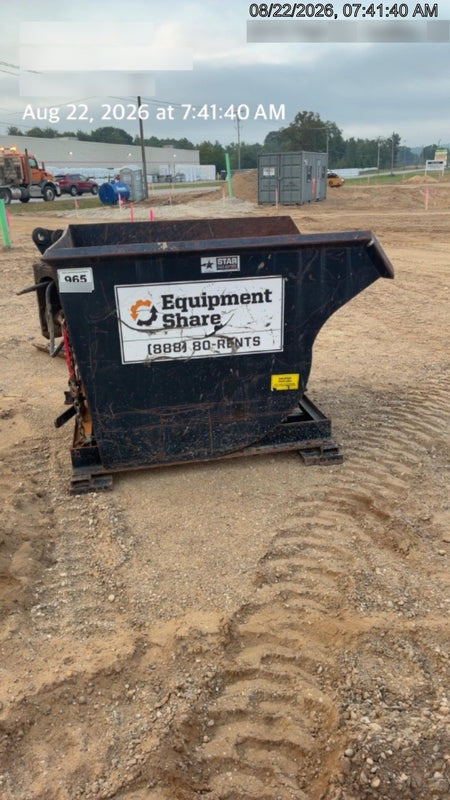 2021 STAR INDUSTRIES M-1820 - Self-Dump Hopper